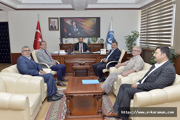 KARAMAN OSB YÖNETİMİNDEN REKTÖR AKGÜL’E ZİYARET: GÜNDEM TEKNOKENT