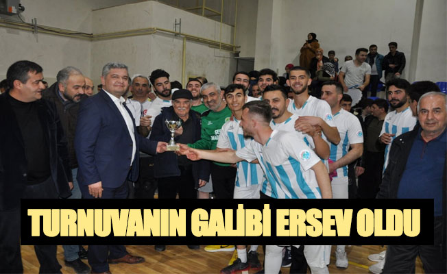 TURNUVANIN GALİBİ ERSEV OLDU