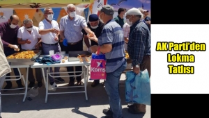 AK Parti’den Lokma Tatlısı