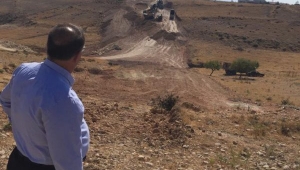 BAŞKAN BULUT ÖMER KERKÜTLÜOĞLU CADDESİ ARA BAĞLANTI YOL ÇALIŞMALARINI İNCELEDİ