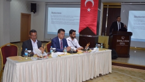 BAŞKAN YARKA, 'ŞEHRİMİZİ BÖLGENİN ÇEKİM MERKEZİ HALİNE GETİRMEK İÇİN ORTAK BİR AKILDA BULUŞMAMIZ LAZIM'