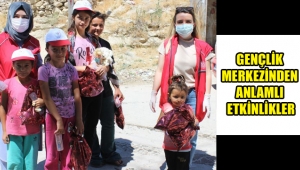 GENÇLİK MERKEZİNDEN ANLAMLI ETKİNLİKLER