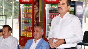 İLÇE VE BELDE BELEDİYE BAŞKANLARI GÖLETLİ PARK’TA BİR ARAYA GELDİ