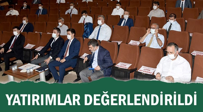 Kamu Yatırımlarının Değerlendirdiği Koordinasyon Kurulu Toplandı