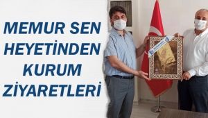 MEMUR SEN HEYETİNDEN KURUM ZİYARETLERİ