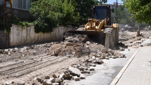 SUNAY MAHALLESİNDE ÜSTYAPI ÇALIŞMALARI