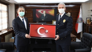 Vali Mahmut Çuhadar’dan İl Emniyet Müdürlüğü’ne Ziyaret