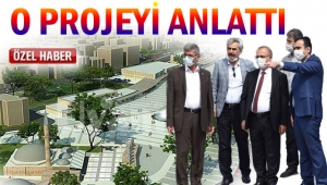 BAŞKAN KALAYCI, MEYDAN PROJESİNDE...