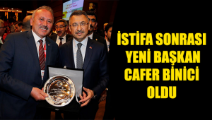 İSTİFA SONRASI YENİ BAŞKAN CAFER BİNİCİ OLDU