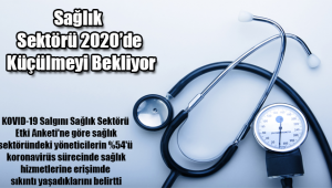  Sağlık sektörü 2020’de küçülmeyi bekliyor 