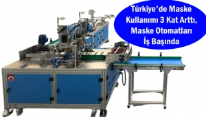  Türkiye’de maske kullanımı 3 kat arttı, maske otomatları iş başında