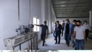 Vali/Belediye Başkan V. Sayın H. Engin Sarıibrahim Iğdır İçme Suyu Arıtma Tesisi’nde İncelemelerde Bulundu