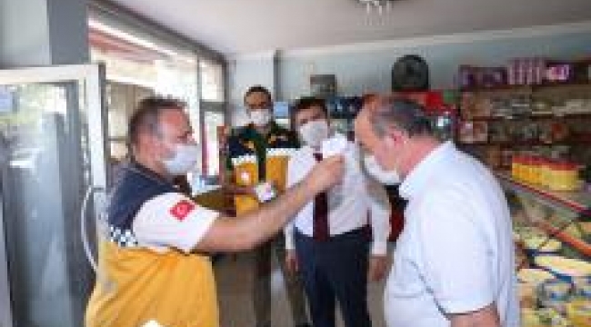 Vali/Belediye Başkan V. Sayın H. Engin Sarıibrahim Koronavirüs Tedbirleri Denetimleri