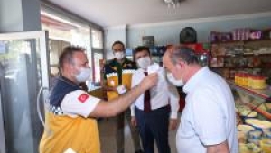 Vali/Belediye Başkan V. Sayın H. Engin Sarıibrahim Koronavirüs Tedbirleri Denetimleri