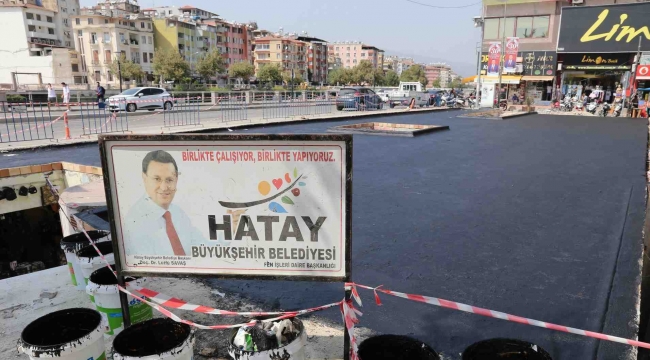 ANTAKYA KÖPRÜBAŞI YENİLENİYOR