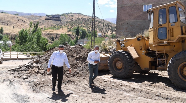 BAŞKAN ASYA, DERE MAHALLESİ’NDEKİ ÇALIŞMALARI İNCELEDİ