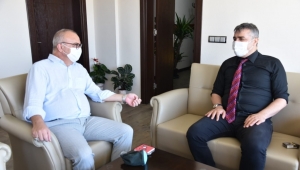Başkan Ergün'den Kaymakam Ünal Çakıcı'ya Ziyaret