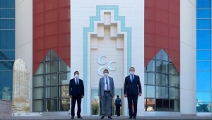 BAŞKAN VE TEŞKİLAT YÖNETİCİLERİ GENEL MERKEZDE