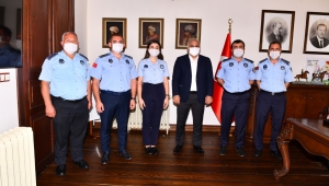 BAŞKAN ZORLUOĞLU ZABITA PERSONELİ İLE BİR ARAYA GELDİ