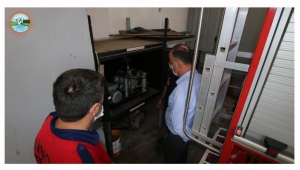 BELEDİYE BAŞKANIMIZ BARIŞ AYHANİTFAİYE MÜDÜRLÜĞÜNÜ ZİYARET ETTİ