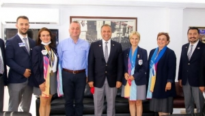 BELEDİYE BAŞKANLIĞIMIZA ZİYARET