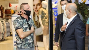 Büyükşehir Belediye Başkan V. Demirtaş, Koronavirüs Denetimlerine Katıldı