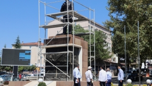 Çankırı’da Atatürk Anıtı Restore Ediliyor