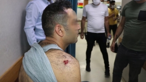 DİLENCİ YAKINLARINDAN BÜYÜKŞEHİR ZABITASINA ÇİRKİN SALDIRI