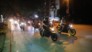 EDİRNE'DE GÖRKEMLİ ZAFER KONVOYU