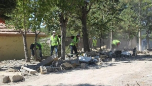 Fertek Mahallesi’nde Meydan Düzenlemesi Başladı