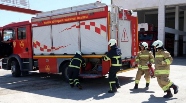 İtfaiye Personelinin Eğitimi Başladı