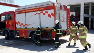 İtfaiye Personelinin Eğitimi Başladı