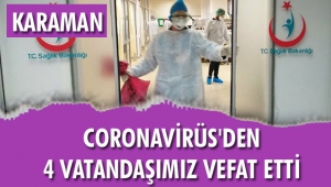 KARAMAN'DA VEFAT EDEN HEMŞEHRİLERİMİZ