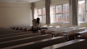 KPSS Öncesinde Okullar Dezenfekte Edildi