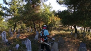 Mezarlıklar Dairesinden Yoğun Bakım ve Onarım Mesaisi