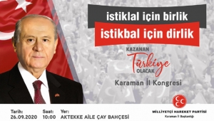 MHP’nin Karaman İl Teşkilatı kongre tarihi belli oldu 