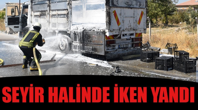 SEYİR HALİNDE İKEN YANDI