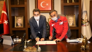 TÜRK KIZILAY’I İLE BELEDİYEMİZ ARASINDA PROTOKOL İMZALANDI