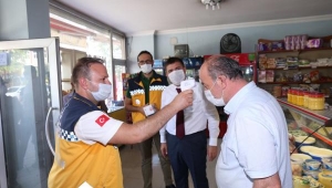 Vali/Belediye Başkan V. Sayın H. Engin Sarıibrahim Koronavirüs Tedbirleri Denetimleri