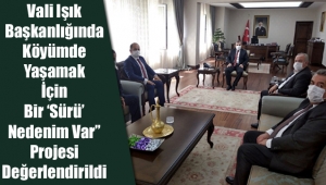 Vali Işık Başkanlığında Köyümde Yaşamak İçin Bir ‘Sürü’ Nedenim Var” Projesi Değerlendirildi