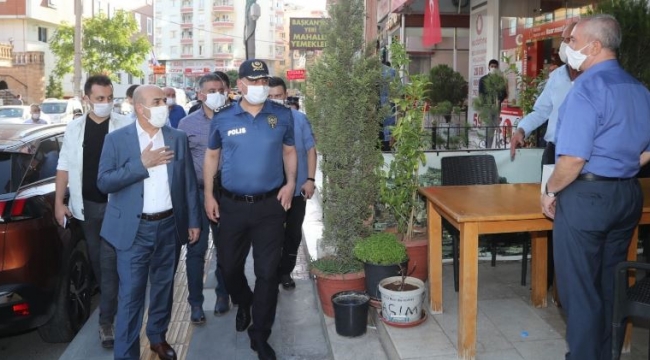 Vali ve Büyükşehir Belediye Başkan V. Demirtaş’tan Koronavirüs Denetimi