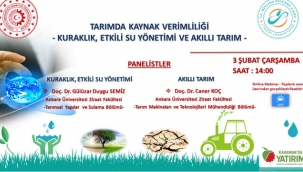 MEVKA AKILLI TARIM” KONUSUNU ELE ALINACAK