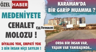 ŞEHİRLE BAĞLANTISI KESİLDİ
