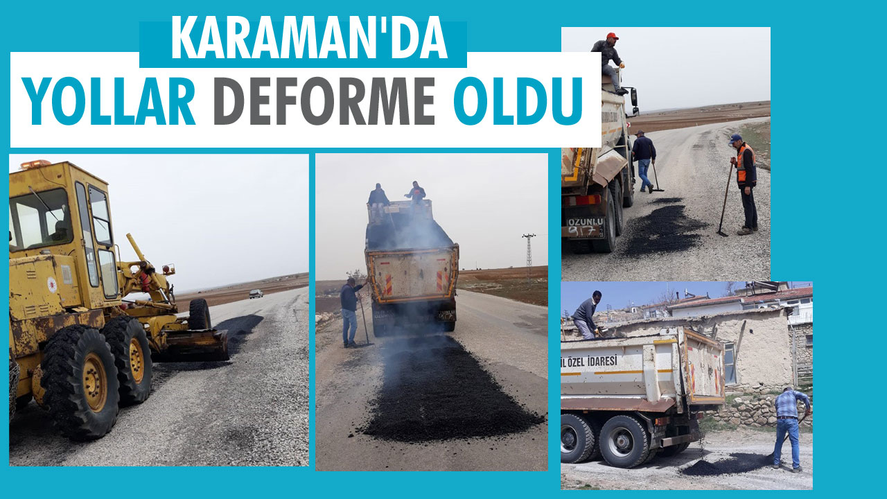 YOLLARDA YAMA ÇALIŞMALARI