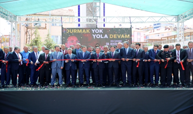 Adalet Bakanı Bozdağ, Akdağmadeni'ndeki toplu açılış töreninde konuştu: (1)
