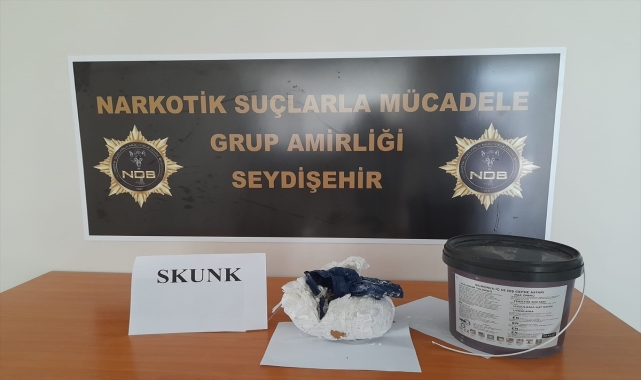 Konya'da uyuşturucu operasyonunda bir kişi gözaltına alındı