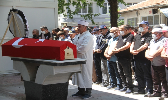 Kore gazisi Mustafa Usta'nın cenazesi Konya'da toprağa verildi