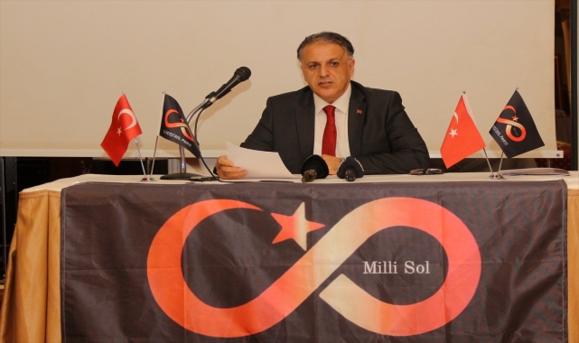 Milliyetçi Sol Parti Genel Başkanı Hüseyin Alpay basın toplantısı düzenledi:
