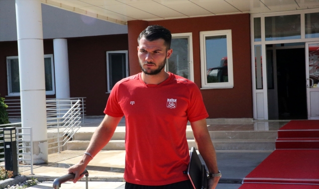 Sivasspor, Malmö maçı için İsveç'e gitti