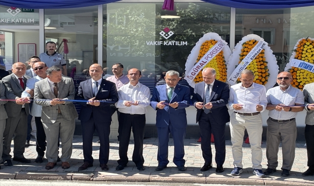 Vakıf Katılım Kütahya şubesi hizmete girdi